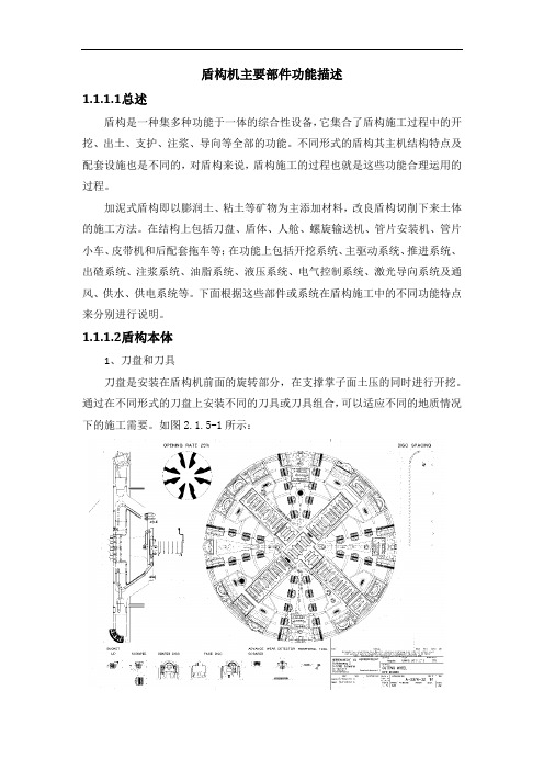 盾构机主要部件功能描述15