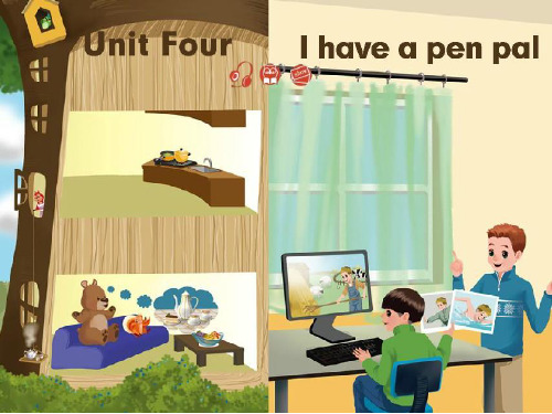 pep小学英语六年级上册Unit 4 I have a pen pal A let's learn教学课件