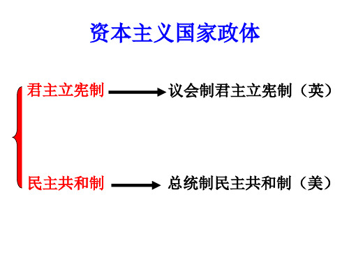 英国代议制民主的建立与完善讲解