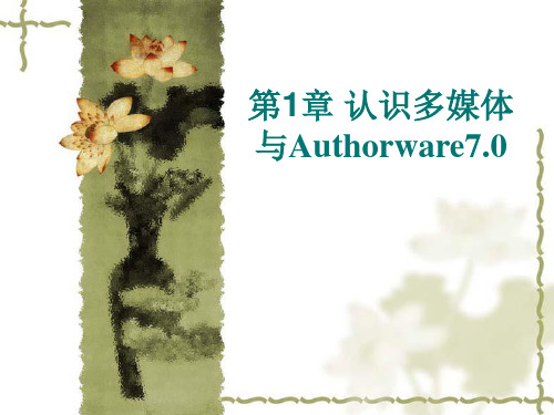 Authorware多媒体开发实训教程整套课件完整版电子教案课件汇总(最新)