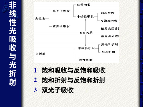 非线性光吸收与光折射-副本