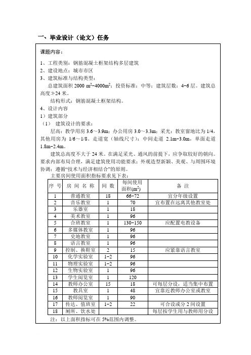 15届混凝土组本部任务书