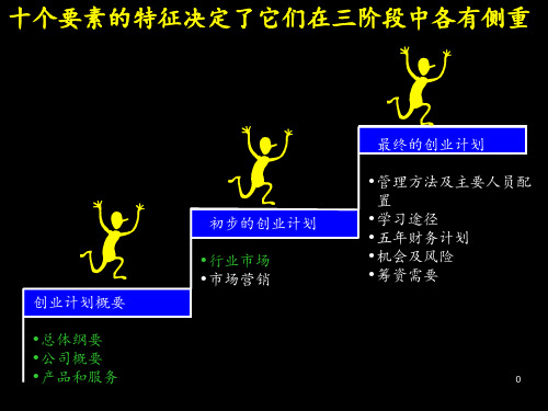 麦肯锡商业计划书中的十大要素