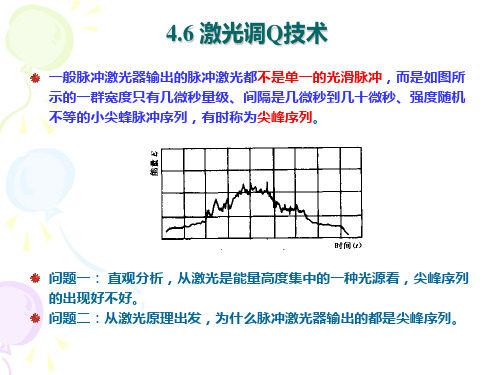 4.6 激光调Q技术