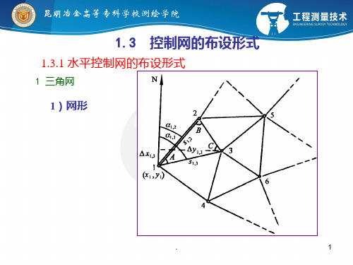 控制网的布设形式PPT课件