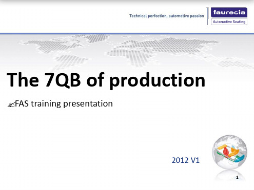 Faurecia7QBTRAINING佛吉亚7QB培训教材幻灯片