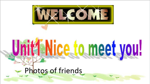 初中英语七年级上册《StarterLesson 1 Nice to meet you !》 (2)