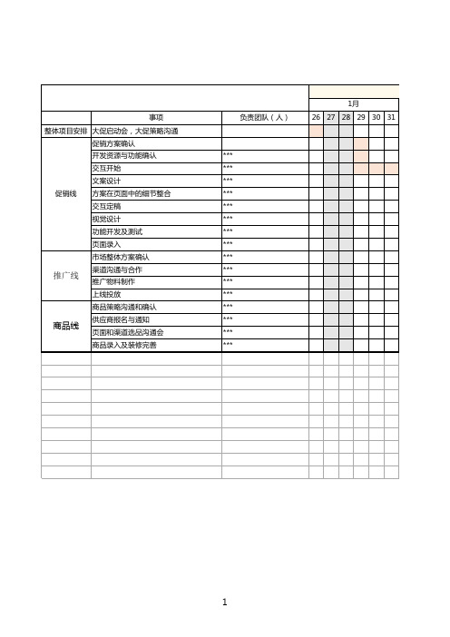 SOP-【网易考拉海购】活动SOP模板