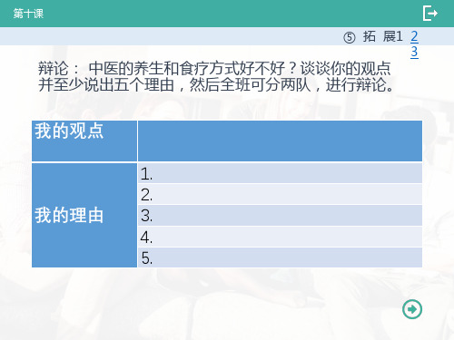 外教社对外汉语速成系列教材：乐学汉语 进阶篇 第3册  PPT课件3-10-5