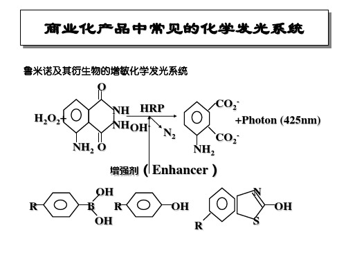 【医学课件大全】商业化产品中常见的化学发光系统 (87p)