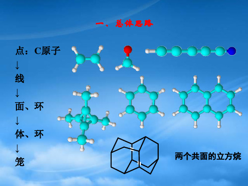 高中化学有机物结构基础竞赛课件.ppt