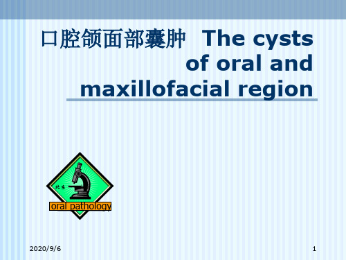 口组病课件-口腔颌面部囊肿