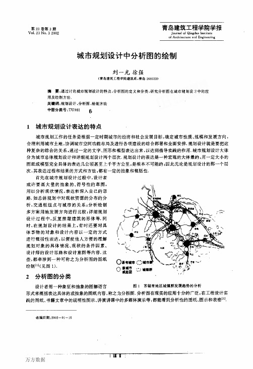 城市规划设计中分析图的绘制(1)