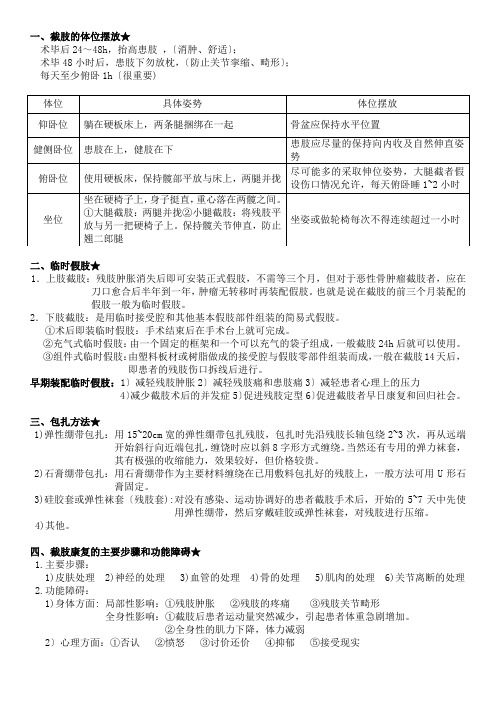 康复工程学复习资料