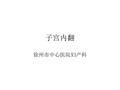 子宫内翻