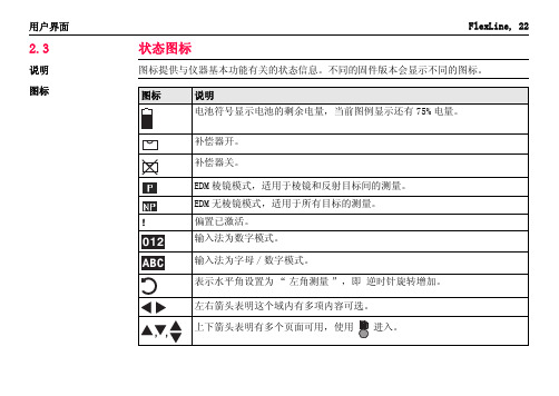 徕卡TS02说明书节选