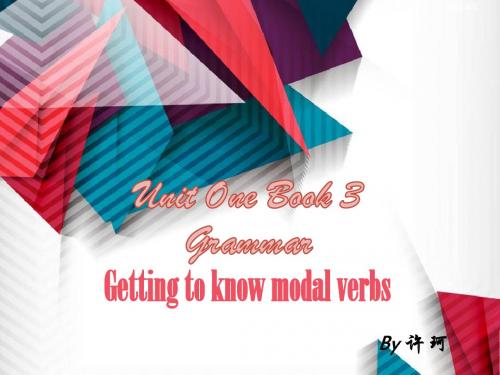 人教课标版必修3英语Unit1_Grammar_公开课课件 (共15张PPT)