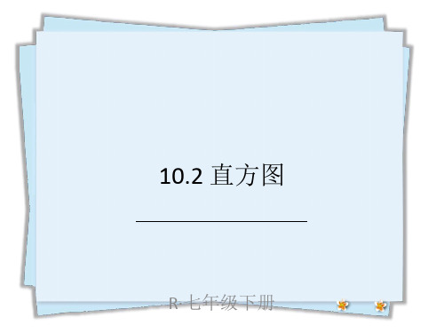 统编人教版七年级数学下册优质课件 10.2 直方图 (2)