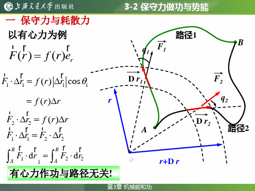 3-2 保守力做功与势能