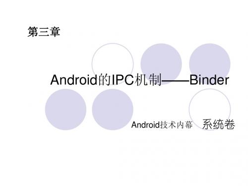 Android的IPC机制——Binder