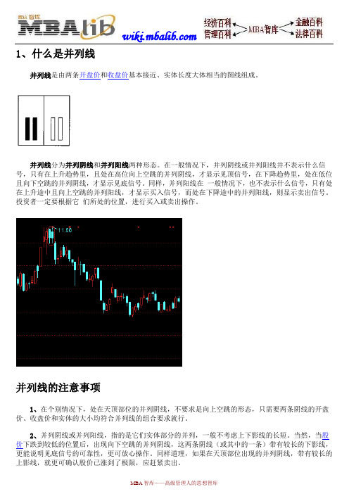 83种股价型态