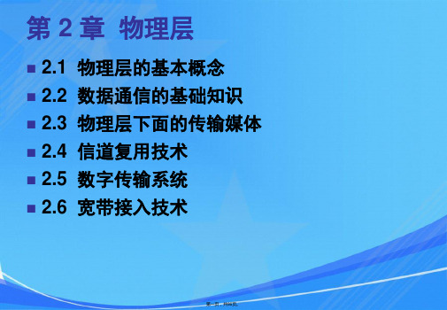 计算机网络第二章谢希仁