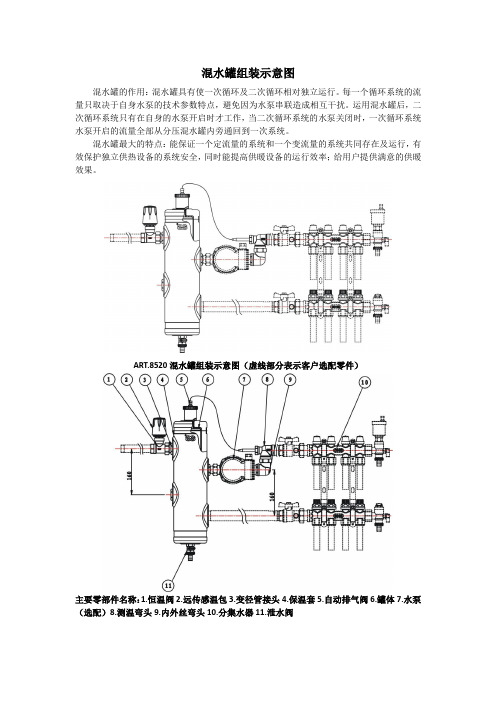 混水罐组装示意图