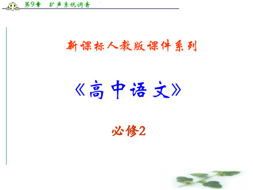 高中语文新人教必修2课件：第二单元《孔雀东南飞(并序)》