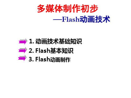 计算机基础：Flash动画处理技术