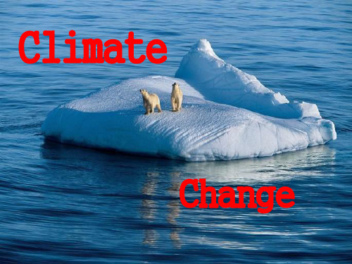 气候变化climate change