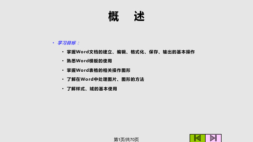 word基础教程教学PPT课件