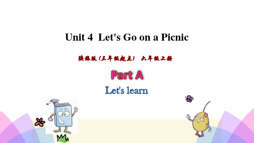 陕旅版六年级英语上册Unit 4 Let's Go on a Picnic 单元课件【完整版】