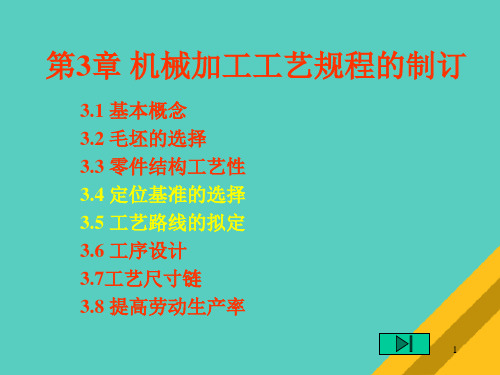 机械零件结构工艺性与工序设计(ppt 45页)