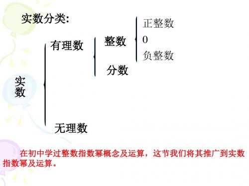 实数指数幂及其运算 PPT课件 1 人教课标版