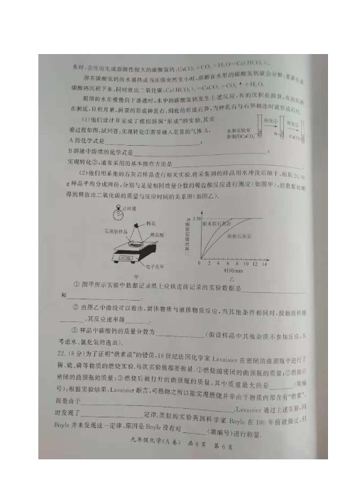 ~学年山东省第十一届中学生学科能力展示活动化学学科知识展示题(图片版 )-精选文档