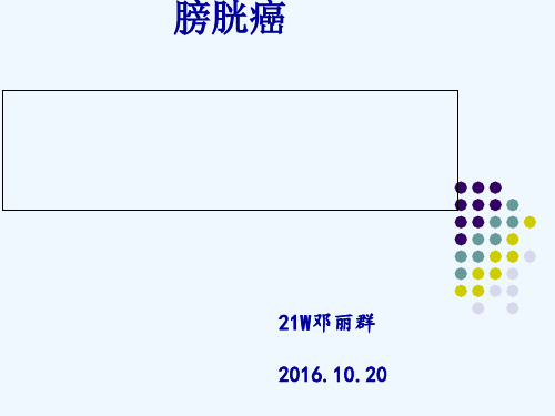 膀胱癌护理查房