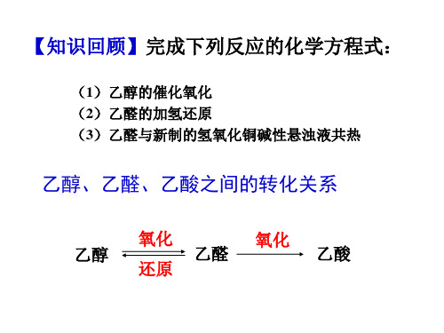 高一化学乙酸和羧酸(PPT)5-3