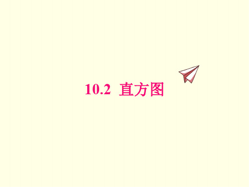 七年级下册数学课件(人教版)直方图