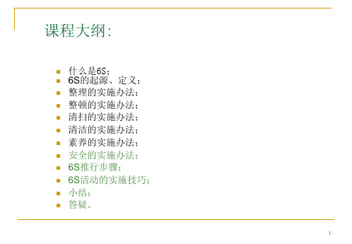 6S管理培训资料.pptx