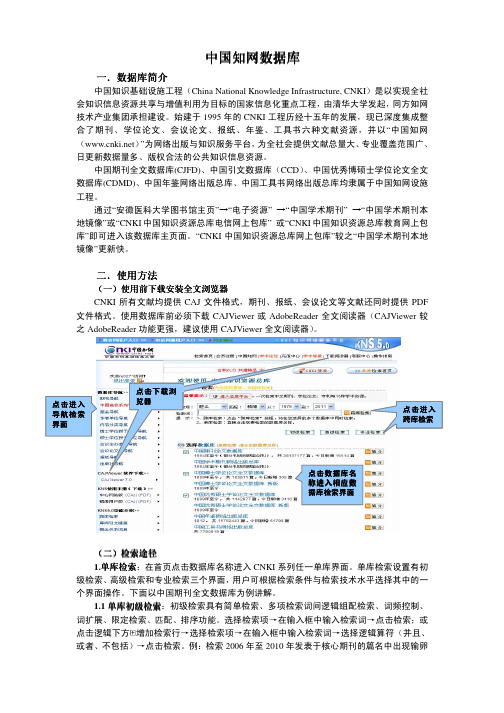 中国知网数据库