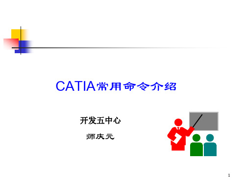 CATIA常用命令介绍