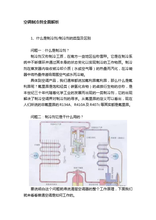 空调制冷剂全面解析