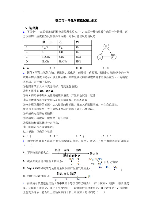 镇江市中考化学模拟试题_图文