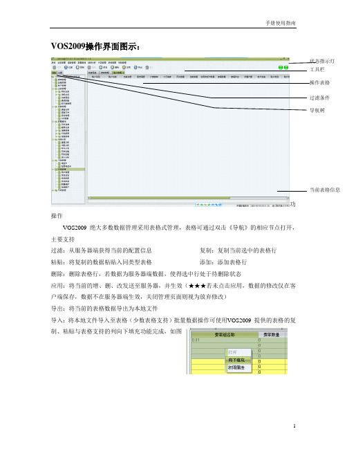 vos2009要点