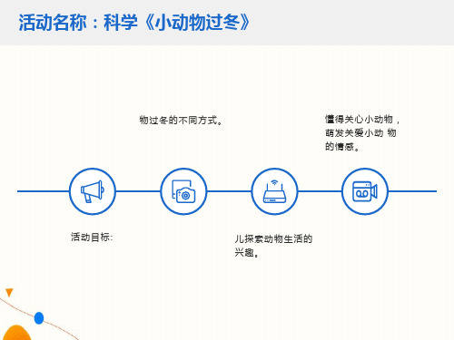 活动名称：科学《小动物过冬》幼儿园