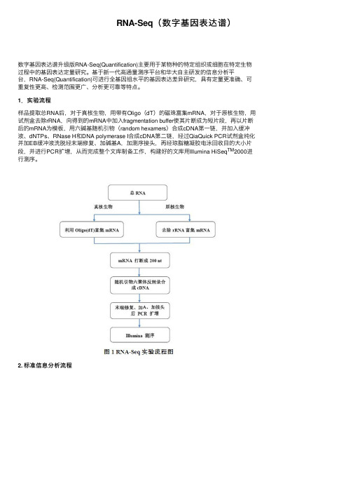 RNA-Seq（数字基因表达谱）