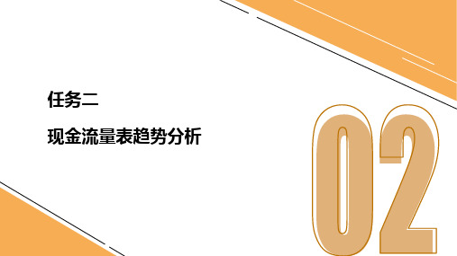 《大数据审计技术》课件——4-2现金流量表趋势分析