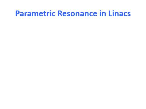 Linac Single Particle Instability