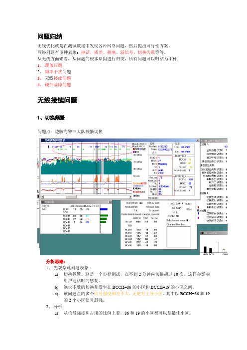 网络优化测试分析案例3(无线接续问题)