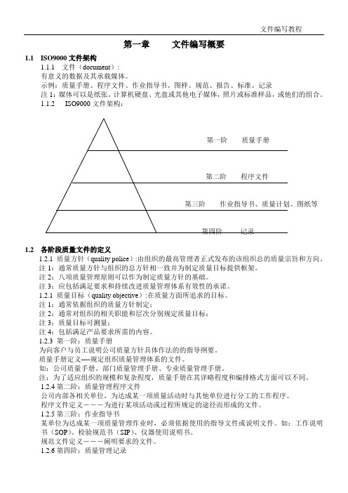 文件编写教程